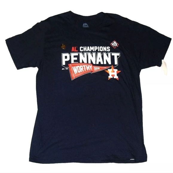 Houston Astros 2019 AL Pennant Champions Mens sz. XL T Shirt Brand New Mlb - Picture 1 of 3